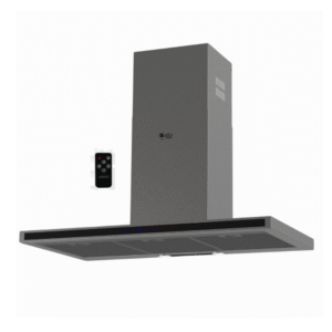 شفاط مطبخ حرف T من بيورتي موديل TSD DARK INOX PRO PLUS 90cm بعرض 90 سم وقوة شفط 1000 م³/ساعة