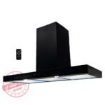 بيورتي شفاط مطبخ تركى ,3 سرعات, اضاءة ليد قوة شفط 1000م3 FLATO PRO PLUS BL 90cm