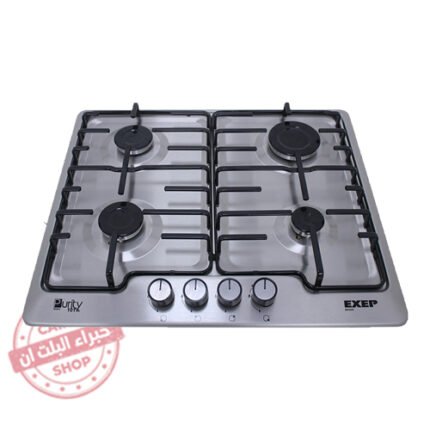 بيورتي مسطح استانلس بلت ان تركى 4 عين حوامل زهر غاز 60سم HPT604S