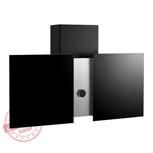 PORTO-PLUS-BL-60CM بيورتي شفاط مطبخ تركى ,3 سرعات, اضاءة ليد قوة شفط 1000م3 PORTO PLUS BL 60CM - Image 1