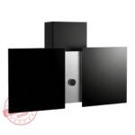 شفاط مطبخ تركى ,3 سرعات, اضاءة ليد قوة شفط 1000م3 PORTO PLUS BL 90CM