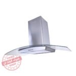 بيورتي شفاط مطبخ تركى ,3 سرعات, اضاءة ليد قوة شفط 1000م3 SWAN ISLAND 90cm