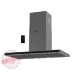 بيورتي شفاط مطبخ تركى 5 سرعات, اضاءة ليد قوة شفط 1000م3 TSD DARK INOX PRO PLUS 90cm