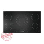 مسطح فريش 90سم 5شعله كهرباء اسود زجاج زهر امان تاتش كود9863 VTC590CM