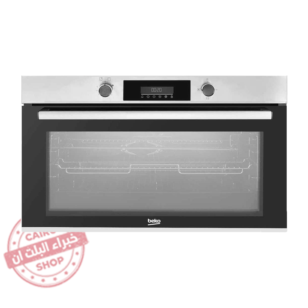 BBWHT12300XS فرن بيكو 90سم غاز شواية غاز 2مروحة ديجيتال ستانلس BBWHT12300XS - الصورة 1