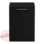 غساله اطباق بيكو 14فرد 60سم اسود 5برنامج ديجيتال بخار BDFN15420B