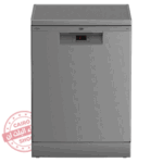 غساله اطباق بيكو 14فرد 60سم فضي 5برنامج ديجيتال بخار BDFN15420S