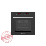 فرن ايكوماتيك بلت ان كهرباء بشواية كهرباء 60 سم - سعة 67 لتر - أسود ديجيتال 9 وظائف - E6449GTX