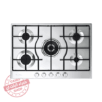 مسطح غاز بلت إن إلبا 75 سم – 5 شعلات – ستانلس ستيل – إشعال إلكتروني – ELIO75-545L
