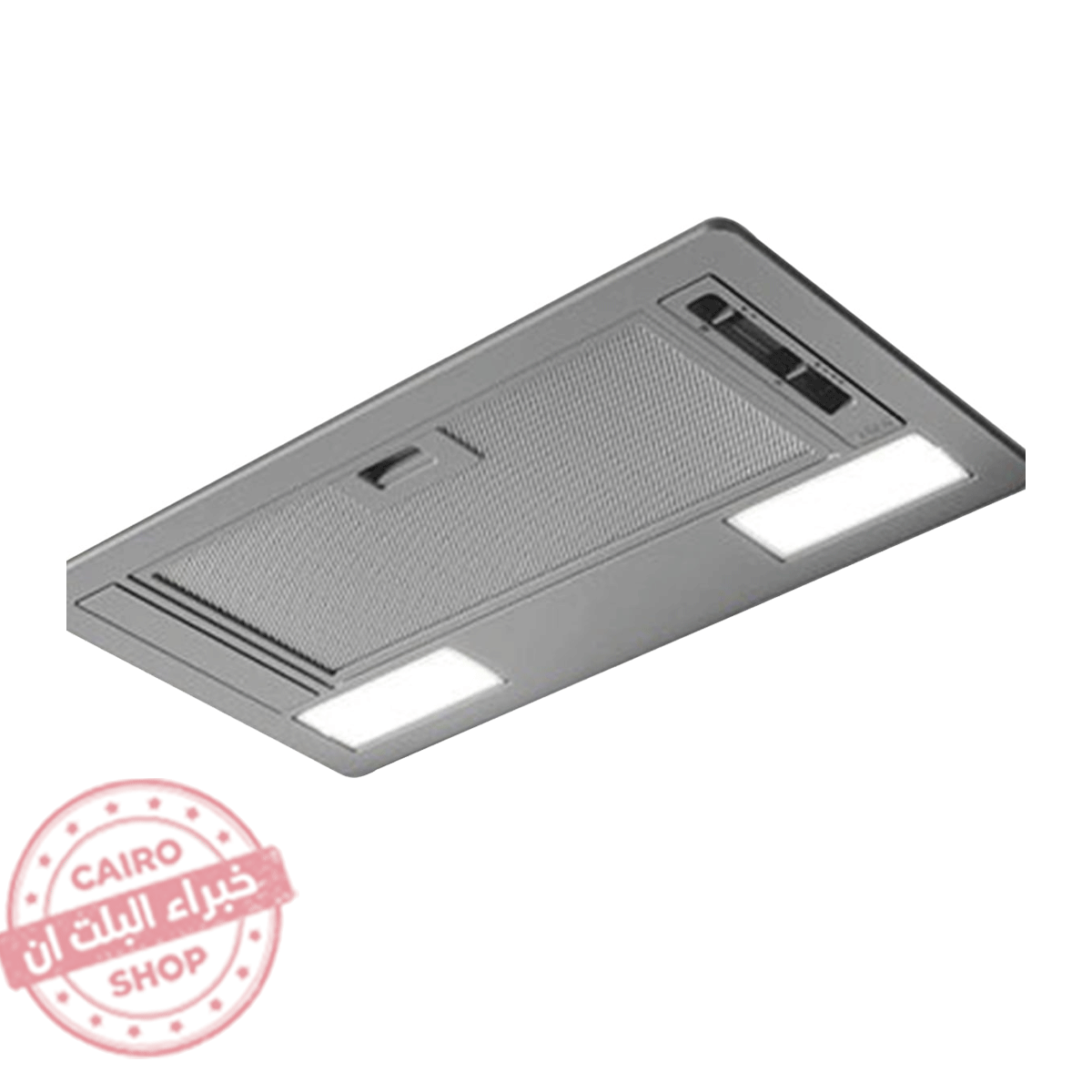 ERA شفاط مطبخ حفر اليكا - لون رصاصي – عرض 72 سم – قوة شفط 350 م³/ساعة – إضاءة LED موديل - ERA - الصورة 1