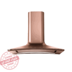 شفاط مطبخ زجاجي مدخنة اليكا سويت  أسود - صناعة إيطالية - قوة شفط 900 م³/ساعة Elica Sweet