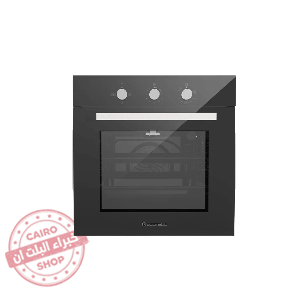 G6404GT فرن بلت إن غاز إيكوماتيك 60 سم كريستال أسود – شواية غاز – سعة 67 لتر - موديل - G6404GT - Image 1