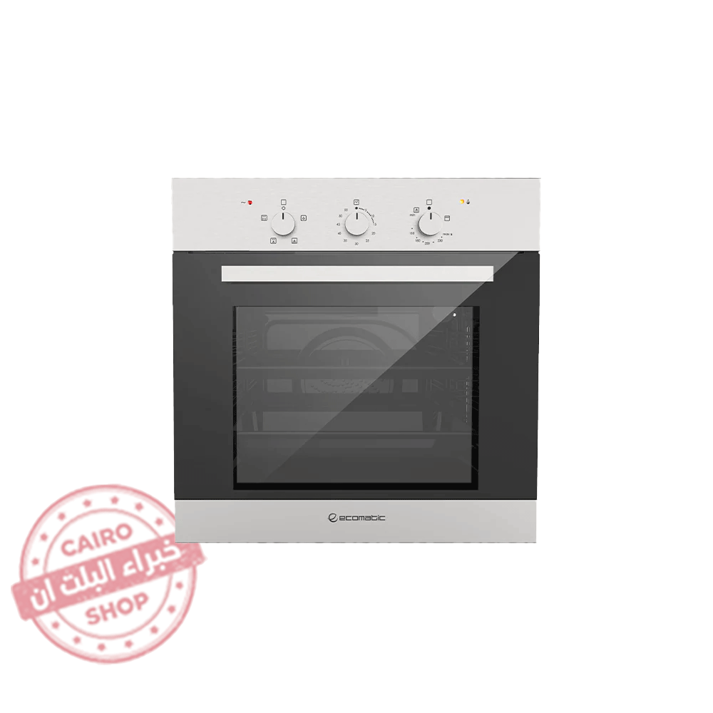G6405T فرن بلت إن إيكوماتيك غاز 60 سم بشواية كهرباء – ستانلس ستيل – مروحة توزيع – سعة 67 لتر - موديل - G6405T - Image 1