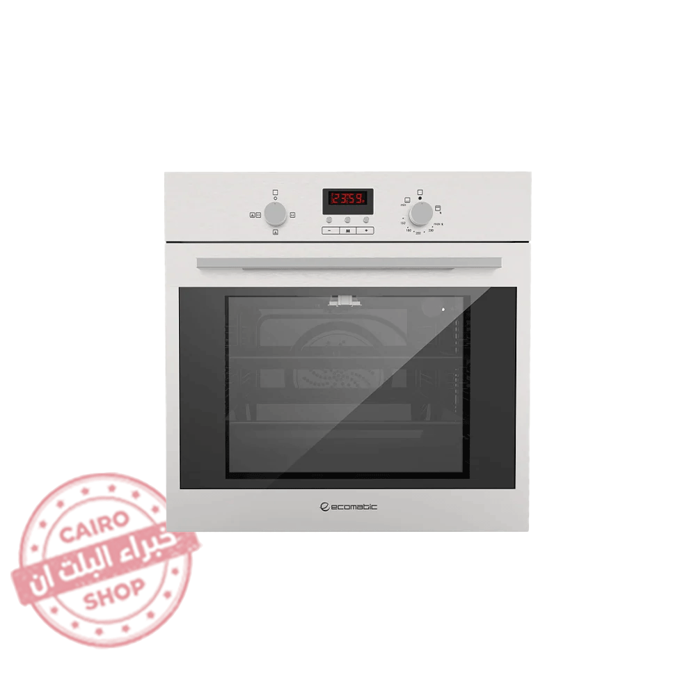 G6414TD فرن بلت إن غاز إيكوماتيك 60 سم – ستانلس ستيل – شواية غاز – ديجيتال – مروحة توزيع حرارة - G6414TD - Image 1