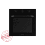 فرن بلت إن إيكوماتيك غاز 60 سم كريستال أسود بالمروحة والشواية غاز - سعة 67 لتر - أمان كامل - موديل - G6504GT