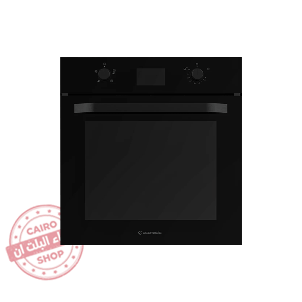 G6504GTDX فرن بلت إن إيكوماتيك غاز 60 سم كريستال أسود بالمروحة وشواية غاز - ديجيتال تاتش - أمان كامل - سعة 67 لتر - موديل - G6504GTDX - Image 1