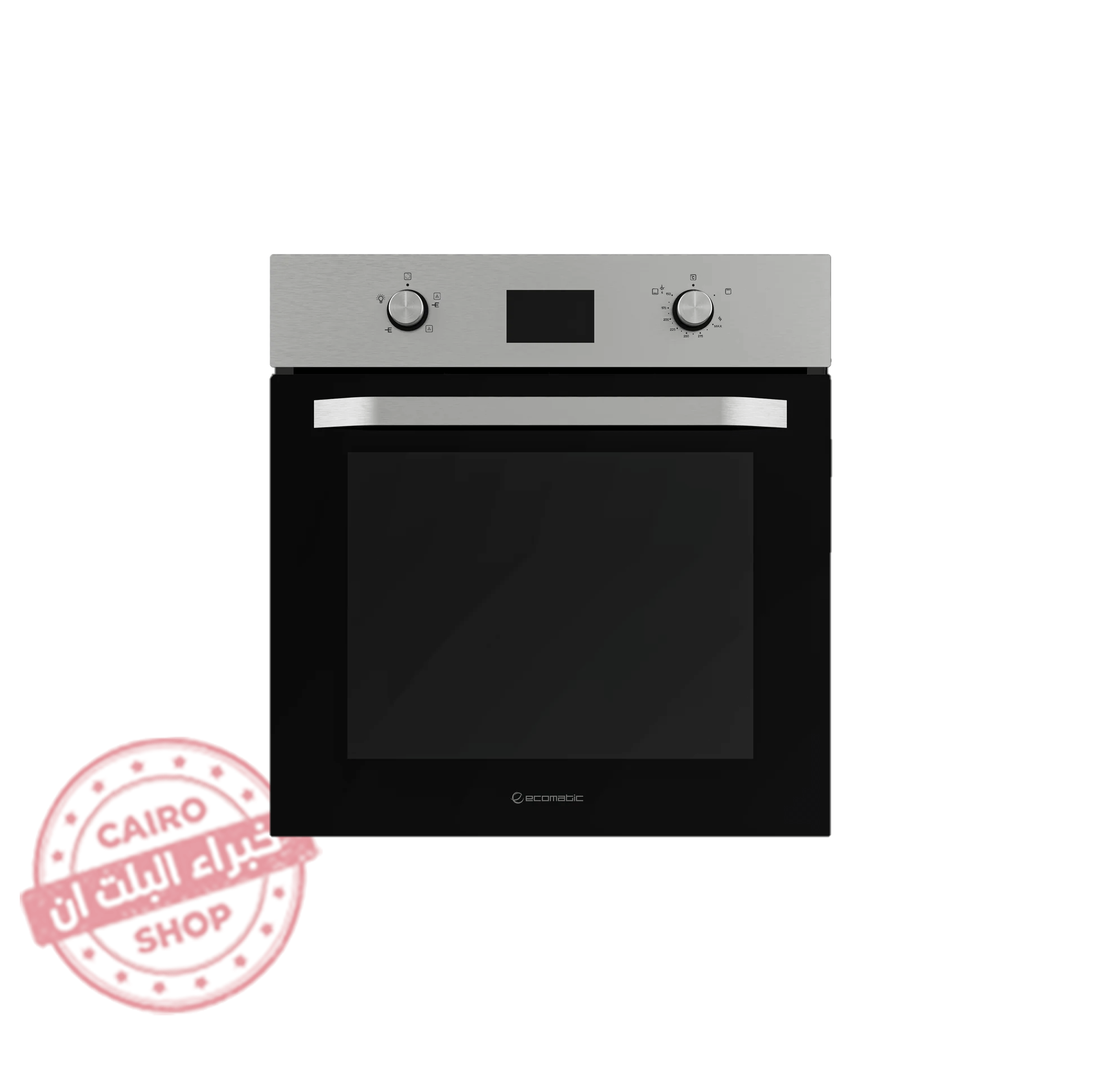 G6504TDX فرن بلت إن إيكوماتيك غاز 60 سم - فضي - بالمروحة وشواية غاز - ديجيتال تاتش - أمان كامل - سعة 67 لتر - موديل - G6504TDX - Image 1