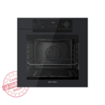 فرن بلت إن غاز إيكوماتيك 60 سم – Double-Tone Black – سعة 83 لتر – FRYART – مروحة كونفكشن – Soft Close - G6604PROBG