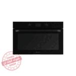 فرن بلت إن غاز إيكوماتيك 90 سم – كريستال أسود – 105 لتر – مروحة كونفكشن – شواية غاز – Soft Close - G9504GTDX
