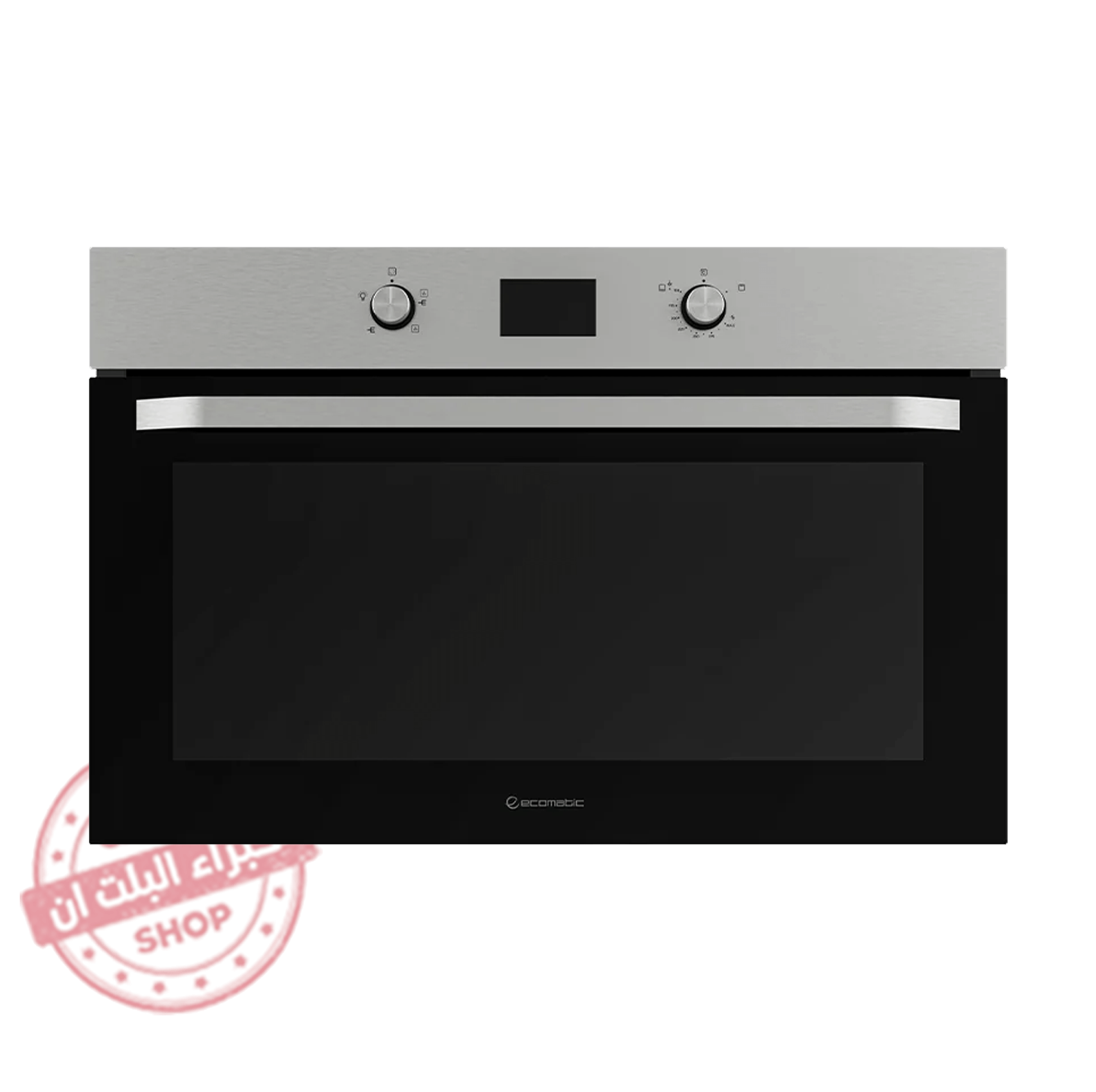 G9504TDX فرن بلت إن غاز إيكوماتيك 90 سم – استانلس ستيل – 105 لتر – مروحة كونفكشن – شواية غاز – Soft Close - G9504TDX - Image 1