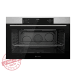 فرن بلت إن إيكوماتيك 90 سم غاز استنلس ديجيتال بالمروحة وشواية غاز - سعة 120 لتر - موديل - G9604TDX