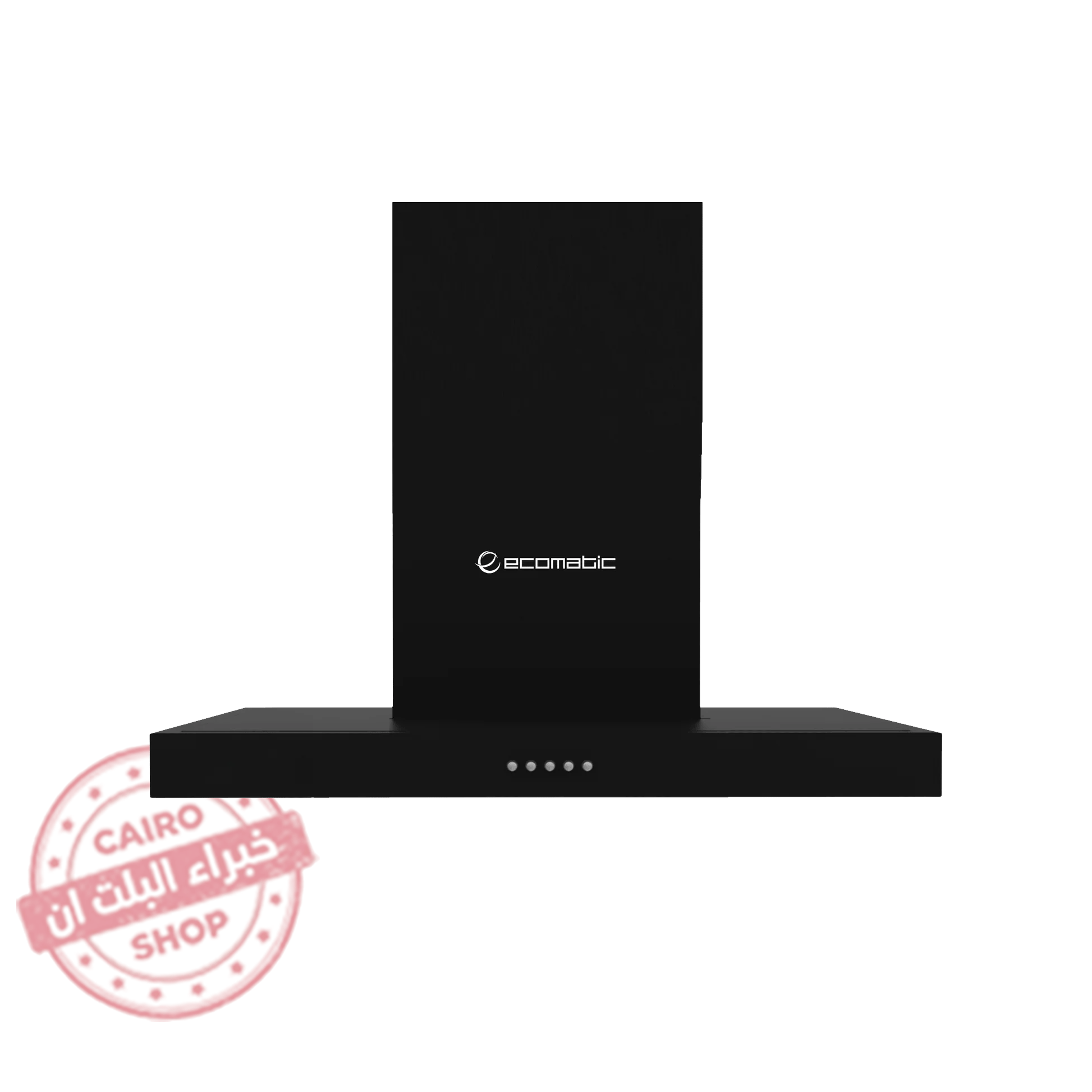 H610TBKB شفاط مطبخ حرف T إيكوماتيك 60 سم أسود – 3 سرعات – قوة شفط 1000 م³/س – موديل - H610TBKB - الصورة 1