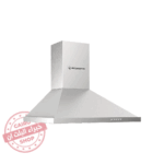 شفاط مطبخ هرمي إيكوماتيك 60 سم ستانلس ستيل – قوة شفط 750 م³/ساعة – فلتر معدني + كربون – H6307B