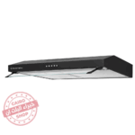 شفاط مطبخ إيكوماتيك 60 سم فلات استانلس ستيل – 2 موتور – 3 سرعات – قوة شفط 650 م³/س – موديل - H66NFFBK