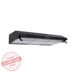 شفاط مطبخ بلت إن إيكوماتيك 90 سم - أسود - ستانلس ستيل – 2 موتور – قوة شفط 650 م³/س - موديل – H96NCFBK