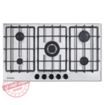 فريش مسطح غاز 90 سم 5 شعلة حوامل زهر ستانليس ستيلHAFR90CMSC1-8869