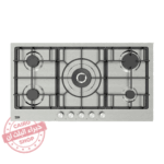 مسطح بيكو 90سم 5شعلة غاز ستانلس حوامل زهر امان كامل HIMW95226SXEL