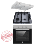 طقم بيورتي بلت إن - بوتاجاز 60 سم HPT602S + فرن 60 سم OPT601GG + شفاط 60 سم PTSLIM 60 X
