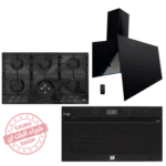 طقم بلت إن بيورتي-شفاط 90 سم ديكوري ROSE PRO PLUS-بوتجازغاز 6 شعلة HPT902G-فرن غاز ديجتال OPT902GGD