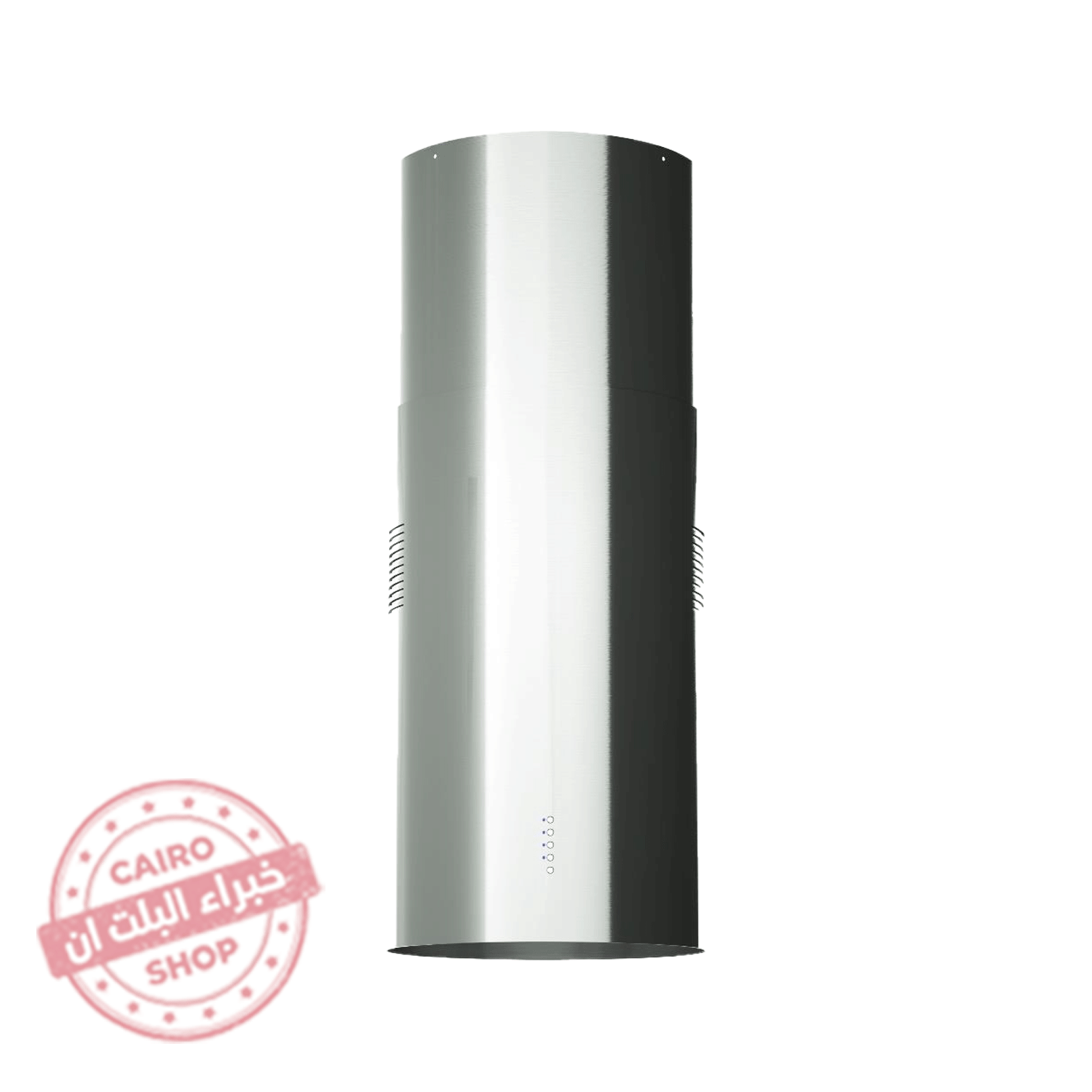 ICH-4545-X شفاط مطبخ جزيرة دائري – ستانلس ستيل أنيق، قوة شفط 730 م³/ساعة، تحكم إلكتروني، 3 سرعات - موديل - ICH 4545 X - الصورة 1