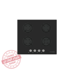 مسطح غاز إيكوماتيك بلت إن – 60 سم – 4 شعلات – كريستال أسود – موديل – S607RBS