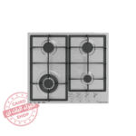 مسطح بلت إن غاز إيكوماتيك – 60 سم – 4 شعلات – ستانلس ستيل – إشعال ذاتي وأمان كامل – موديل – S613C