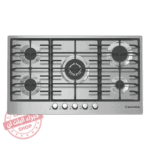 مسطح غاز إيكوماتيك بلت إن – 90 سم – 5 شعلة – ستانلس ستيل – موديل – S903C