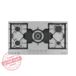 بوتاجاز بلت إن غاز إيكوماتيك 92 سم XL ستانلس ستيل – 5 شعلة – إشعال أوتوماتيك – S9103XLPRO