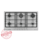 مسطح بلت إن غاز إيكوماتيك – 92 سم – 6 شعلات – ستانلس ستيل مقاوم للصدأ – موديل – S943XL6C