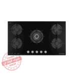 بوتاجاز بلت إن غاز إيكوماتيك 90 سم – 5 شعلات – لون أسود – موديل – S947XLRC