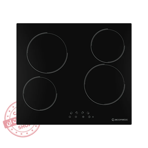 V6107T بوتاجاز كهرباء بلت إن إيكوماتيك - 60 سم - تحكم ديجيتال ولمس وتصميم فيترو سيراميك أنيق - موديل - V6107T - الصورة 1